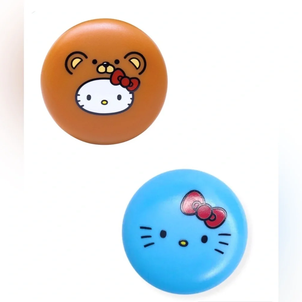 2pack The Crème Shop x Hello Kitty Macaron Red Velvet &‎ Cool As Mint Lip Balms